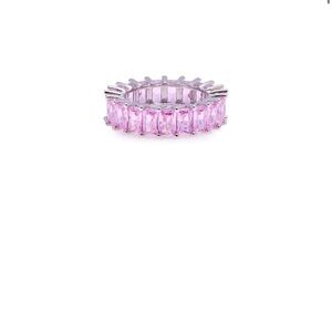 Elegant Pink Gemstone Ring size 7
